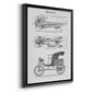 Industrial Motorcar - Modern Framed Canvas Print