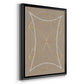 Hyperbola I - Modern Framed Canvas Print