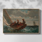 Breezing Up (A Fair Wind), 1873-1876 - Floater Framed Canvas Print