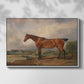 A Hunter in a Landscape, c. 1810 - Floater Framed Canvas Print