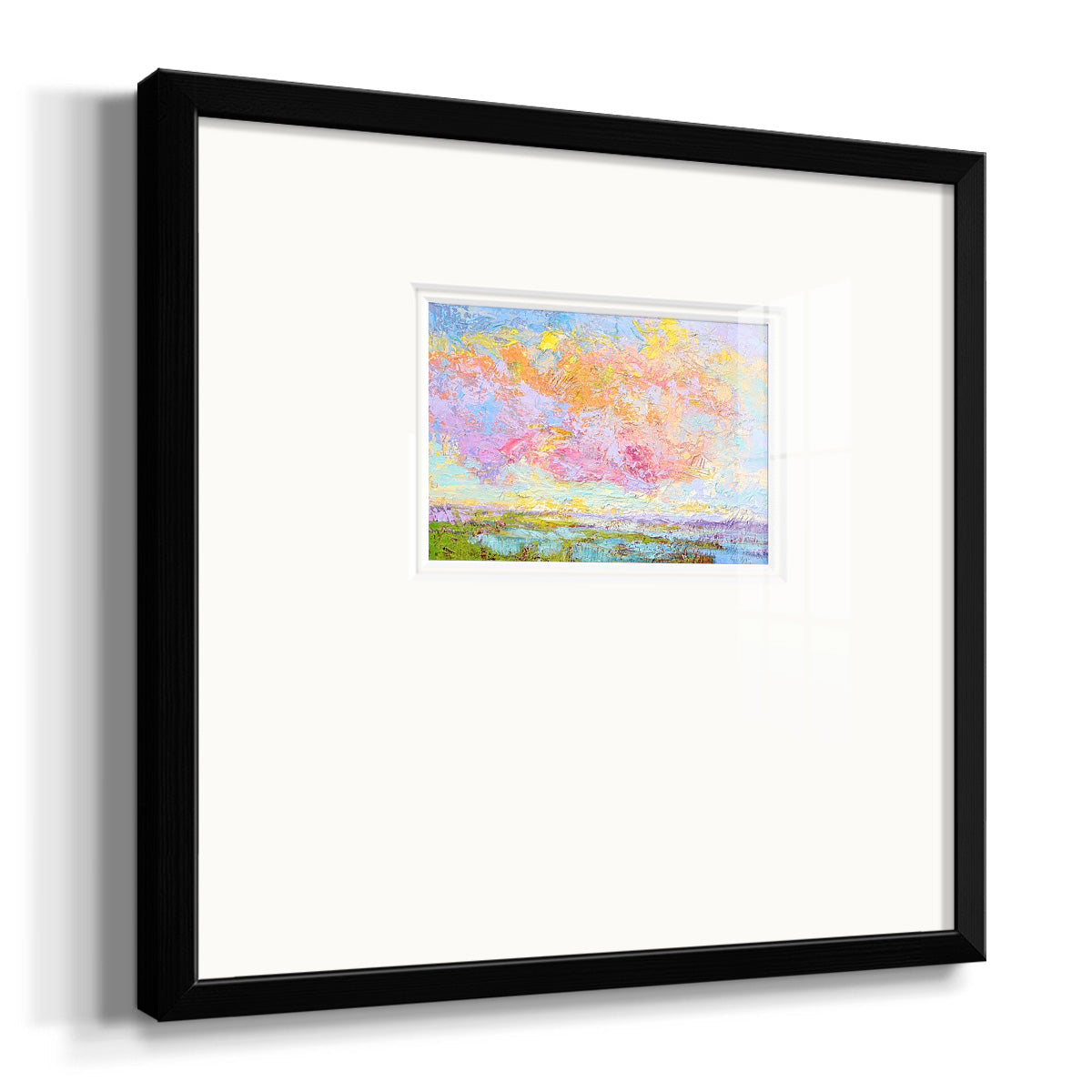 On a Summer's Eve Premium Framed Print Double Matboard