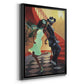 Night Out IV - Modern Framed Canvas Print