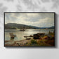 By the Water, 1876 - Floater Framed Canvas Print