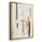 Melon Litmus III - Modern Framed Canvas Print