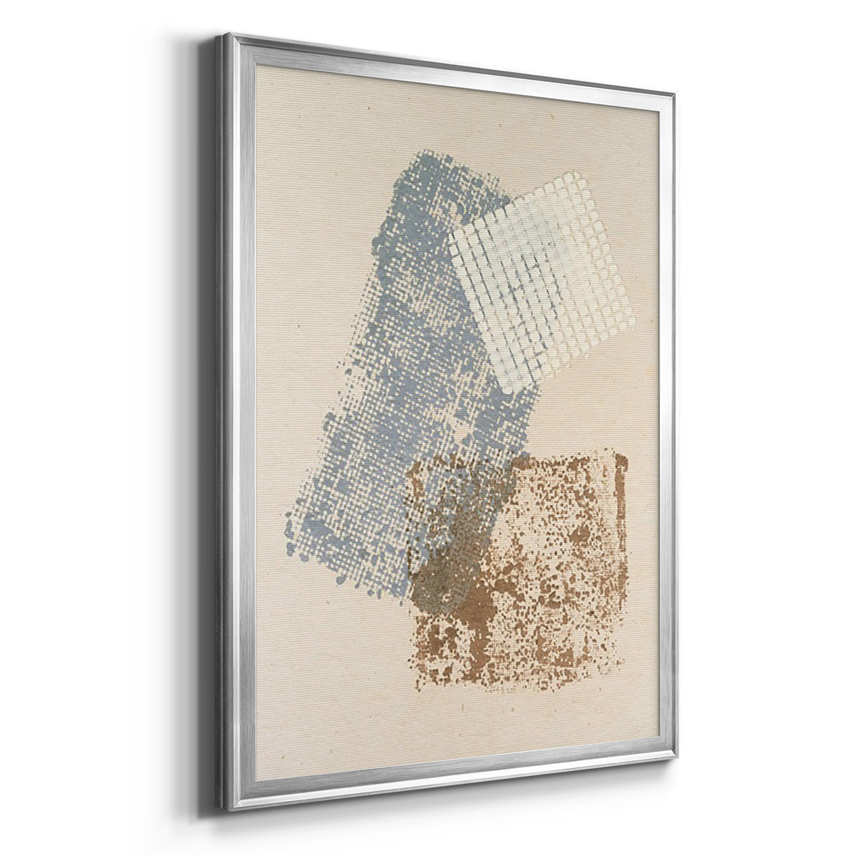 Embellished Scrim I - Modern Framed Canvas Print