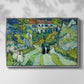 Stairway at Auvers, 1890 - Floater Framed Canvas Print