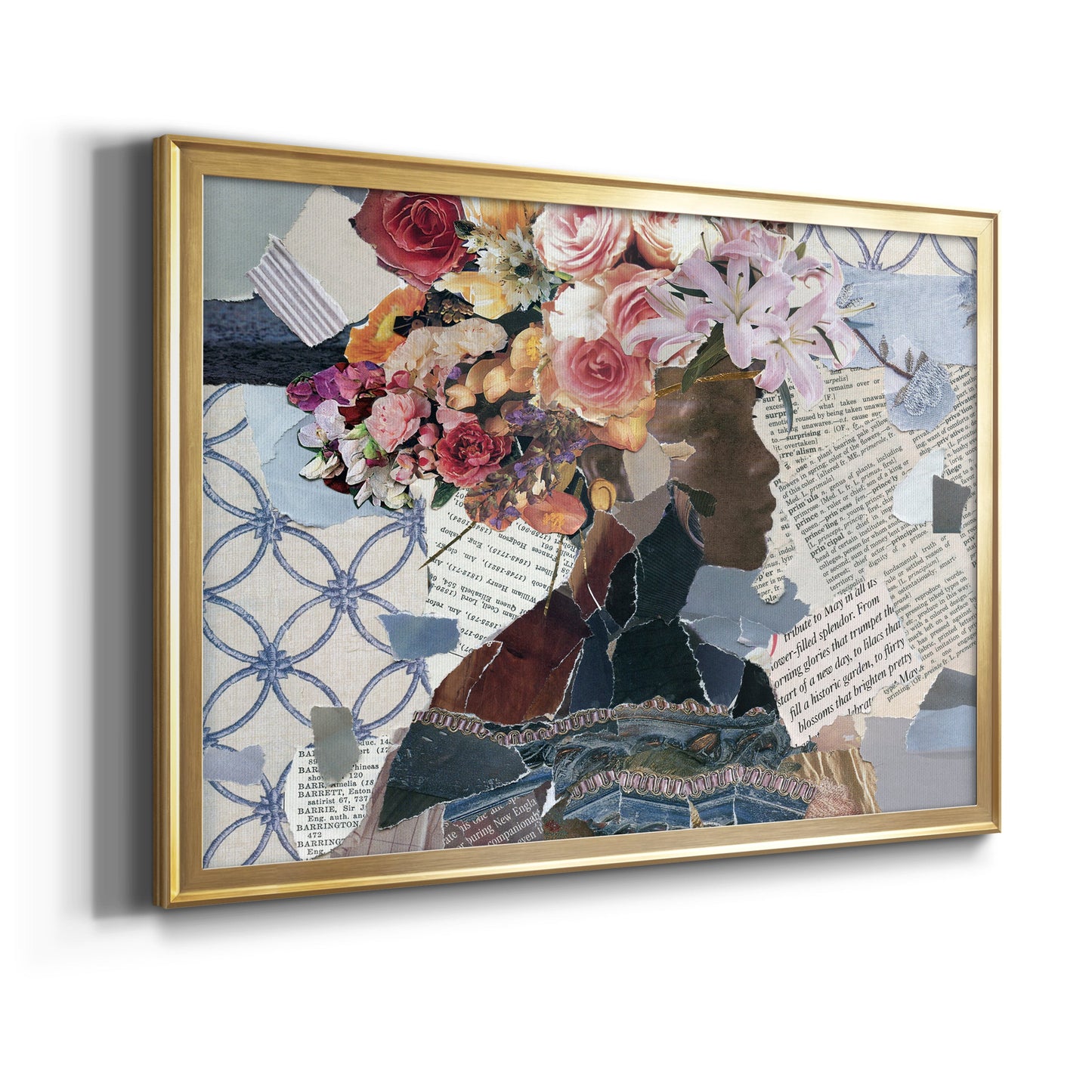 Contemplation I - Modern Framed Canvas Print