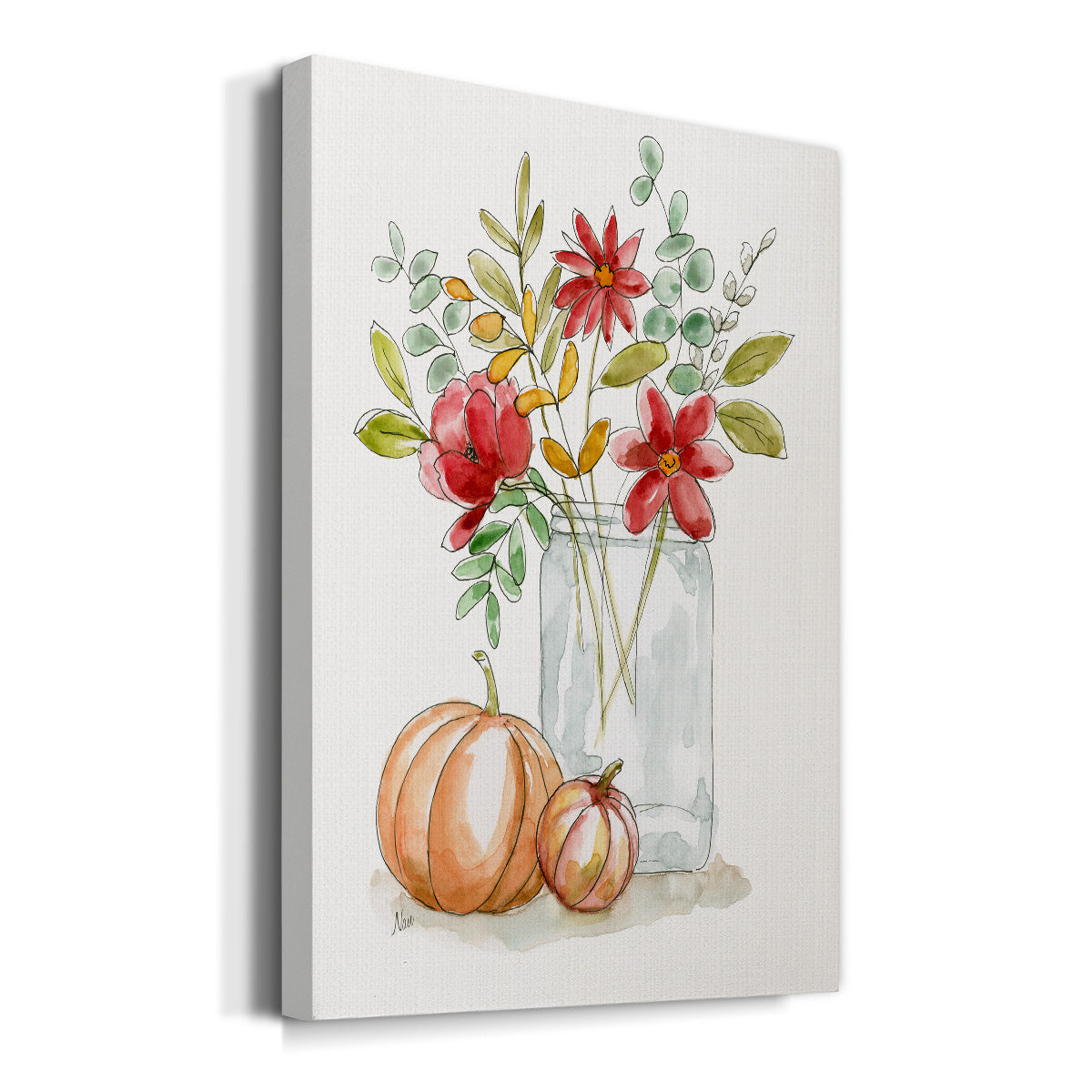 Simple Harvest II Premium Gallery Wrapped Canvas - Ready to Hang