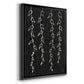 Ivory Vines II - Modern Framed Canvas Print