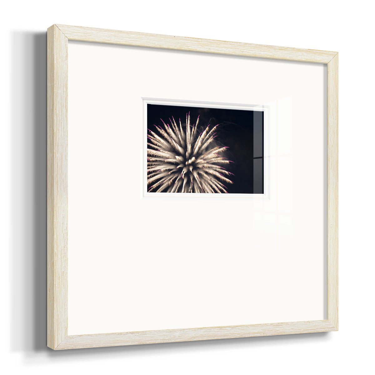 Sky Bloom- Premium Framed Print Double Matboard