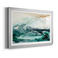Sea Foam Flow I - Modern Framed Art Print