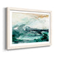 Sea Foam Flow I - Barnwood Framed Art Print