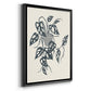 Growing Leaves VI - Modern Framed Canvas Print