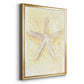 Salty Seashell I - Modern Framed Canvas Print