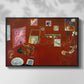The Red Studio (L'Atelier Rouge), 1911 - Floater Framed Canvas Print