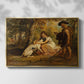 Measure for Measure, or The Biter Bit, 1840 - Floater Framed Canvas Print