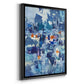 Reticent III - Modern Framed Canvas Print