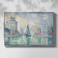 The Green Towers (Les tours vertes, la Rochelle), 1913 - Floater Framed Canvas Print