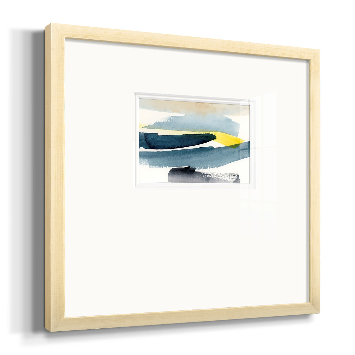 Peeking Sunshine II Premium Framed Print Double Matboard