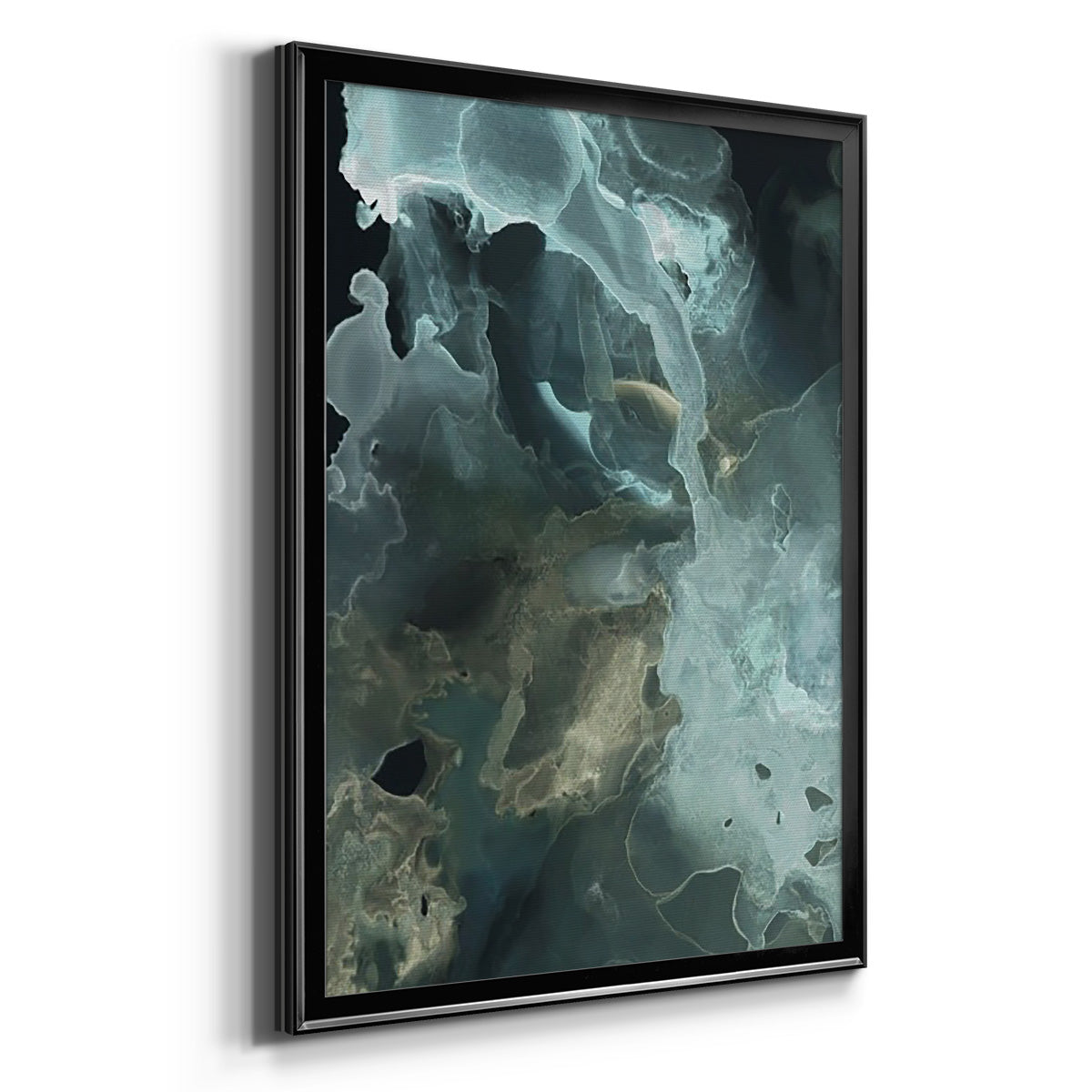 Gilded Spector II - Modern Framed Canvas Print