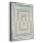 Inner Hall II - Modern Framed Canvas Print