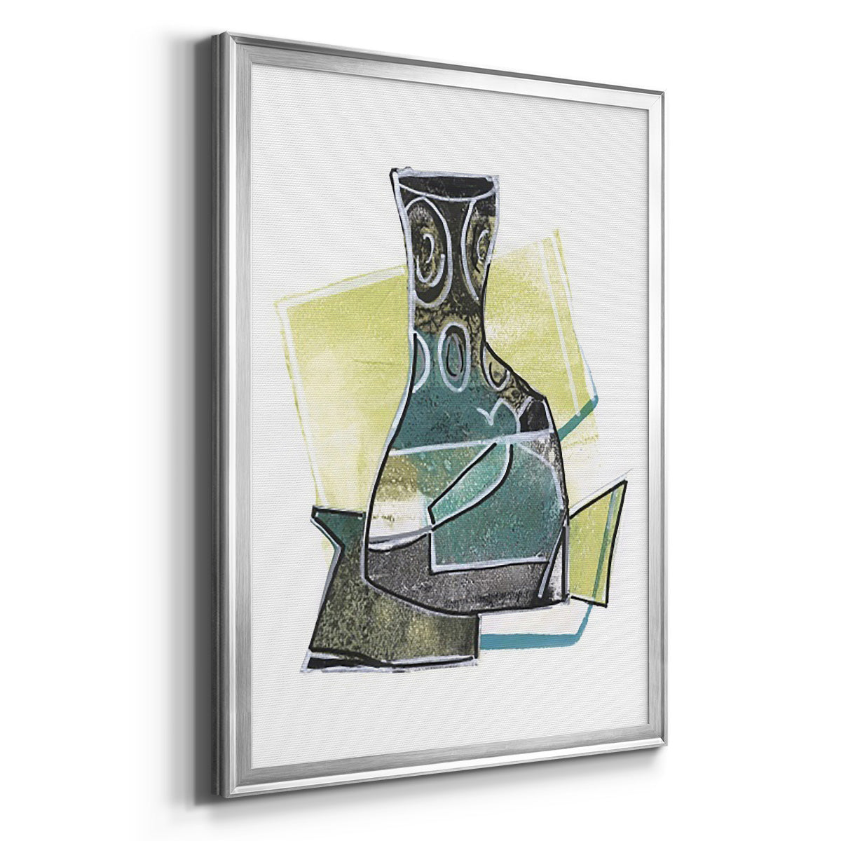 Jubilee Jugs I - Modern Framed Canvas Print