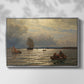 From the Inlet of Oslo, 1874 - Floater Framed Canvas Print