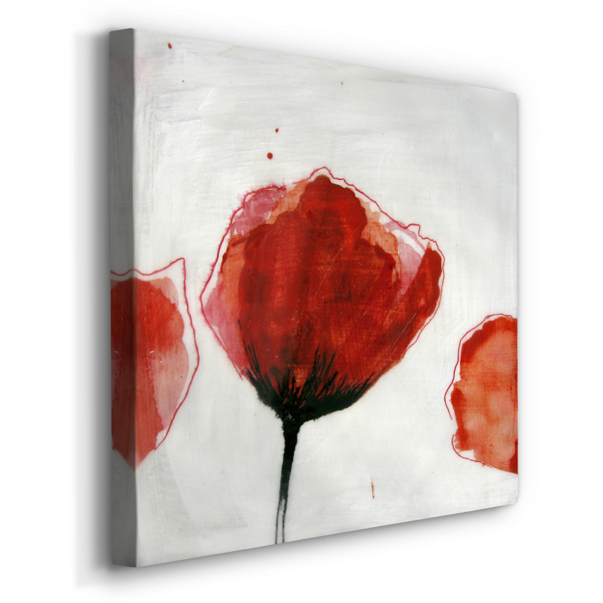 Red Drops III - Canvas Art Print