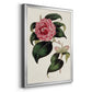 Pink Floral Mix III - Modern Framed Canvas Print