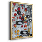 Fruit Collage I - Modern Framed Canvas Print