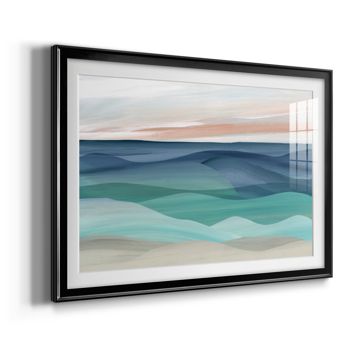 Shifting Seas Premium Framed Print - Ready to Hang