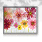 44001,watercolor,flowers,artwork,painting,floral,blossoms,pink,yellow,red,framed,colorful,decorative,nature,home decor,art,petals,garden,creative,mixed media,botanical,aesthetic,bright,beauty,hand-painted,wall art,interior design,cheerful,delicate,modern,flower arrangement,spring,seasonal,floral arrangement,visual art,design,Re-stickable,Text & Numbers