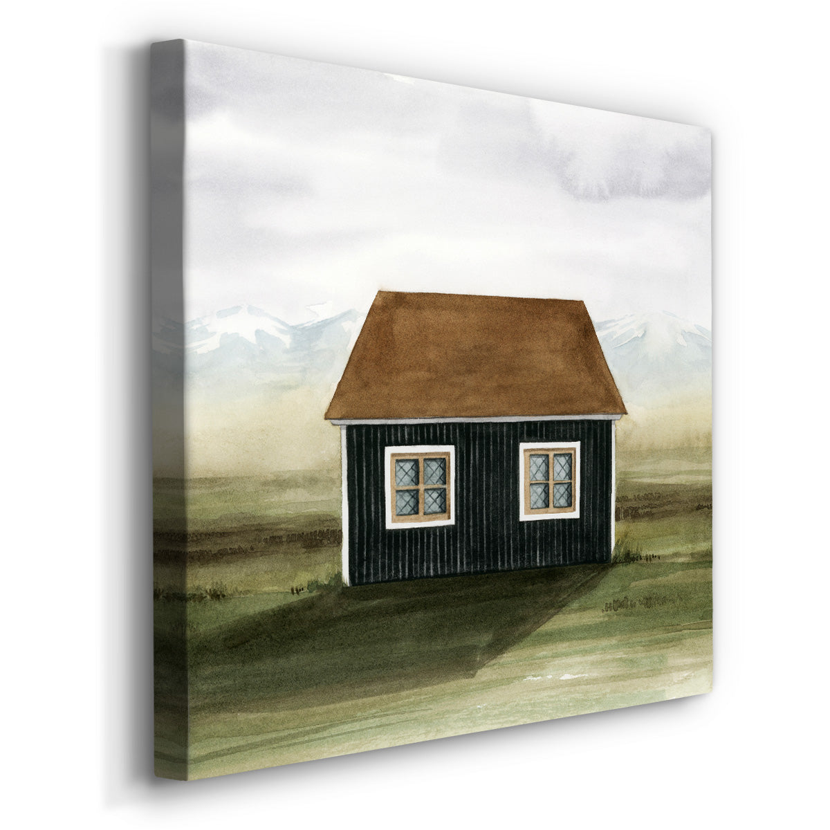 Nordic Cottage II-Premium Gallery Wrapped Canvas - Ready to Hang