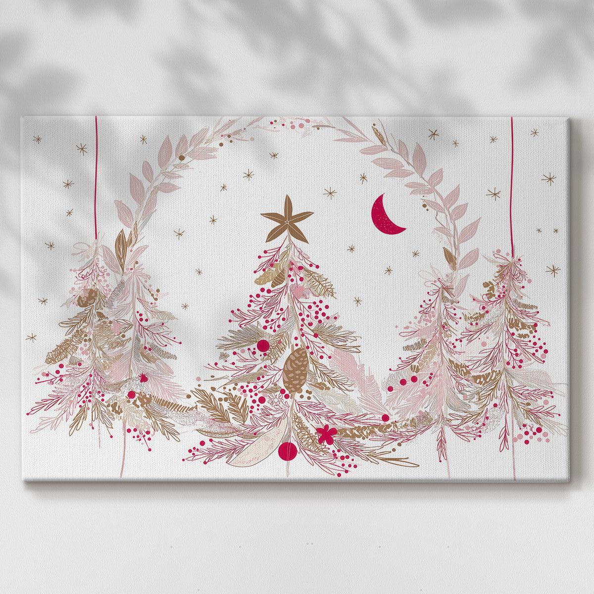 Snowwhite Midwinter at Dusk - Canvas Art Print