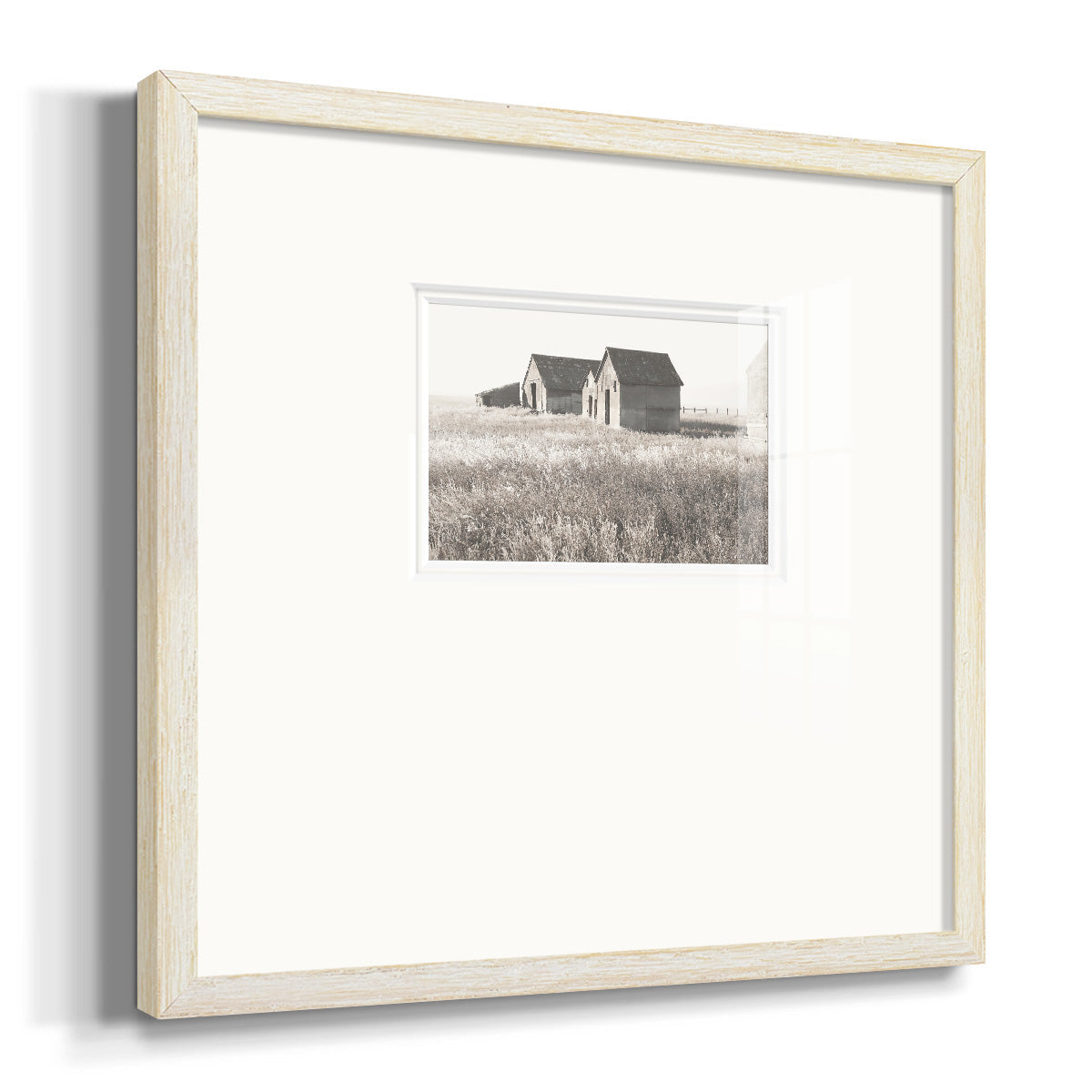 Neutral Barn Premium Framed Print Double Matboard