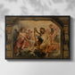 King David Playing the Harp, c. 1627-1628 - Floater Framed Canvas Print