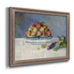 Still Life with Peaches and Grapes Premium Framed Canvas- Ready to Hang