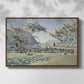 Comblat-le-Château, the Meadow, Opus 161, 1887 - Floater Framed Canvas Print