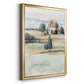 On the Countryside II - Modern Framed Canvas Print