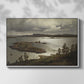 The Fjord at Sandviken (Sandviksfjorden), 1879 - Floater Framed Canvas Print