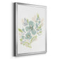 Seafoam Petals III - Modern Framed Canvas Print