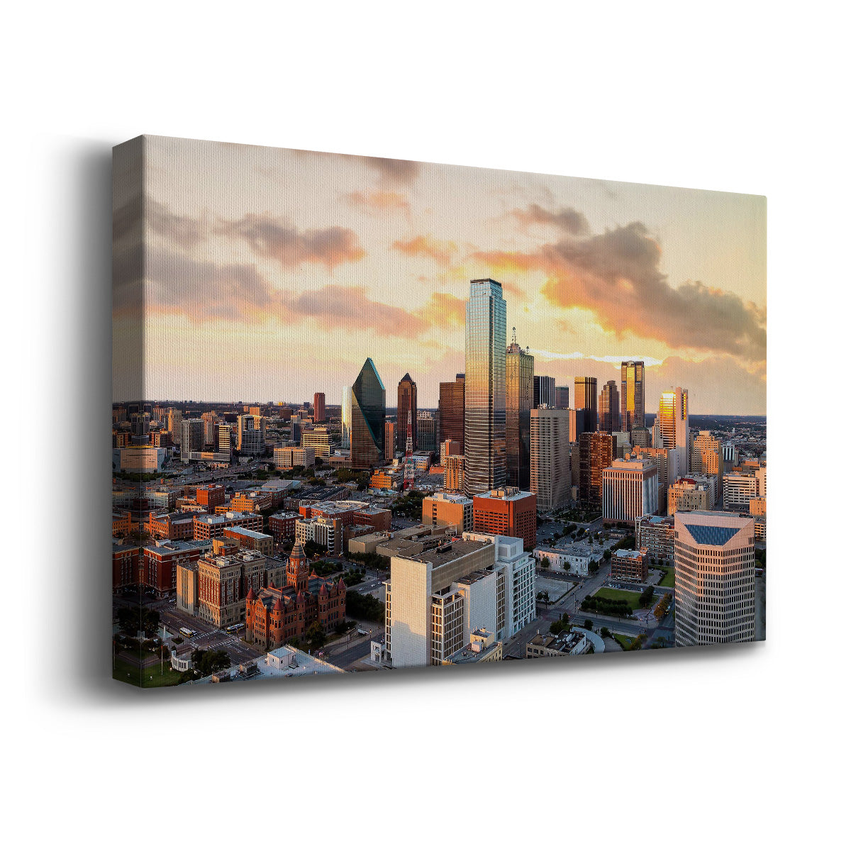 Dallas, Texas Cityscape - Canvas Art Print
