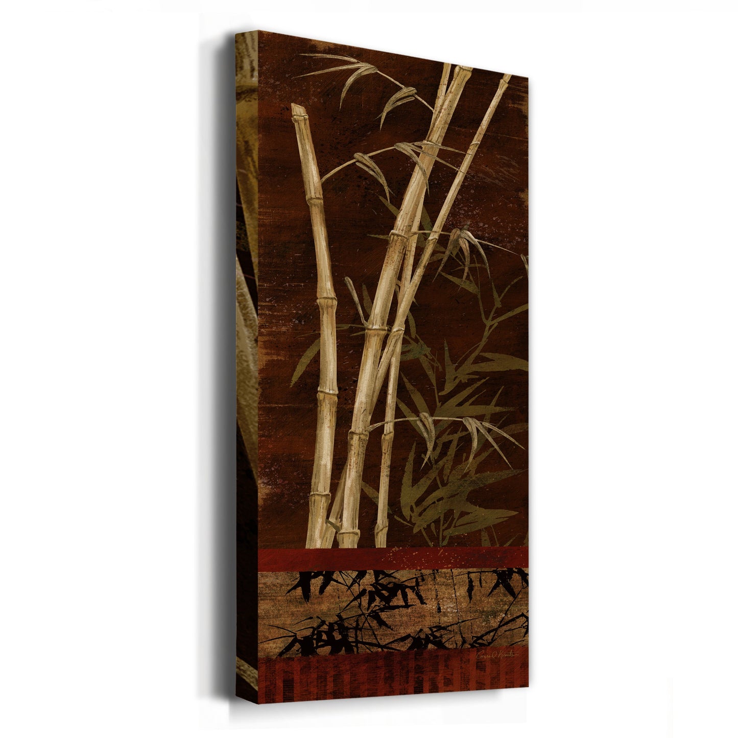 Bamboo Garden I - Premium Gallery Wrapped Canvas - Ready to Hang