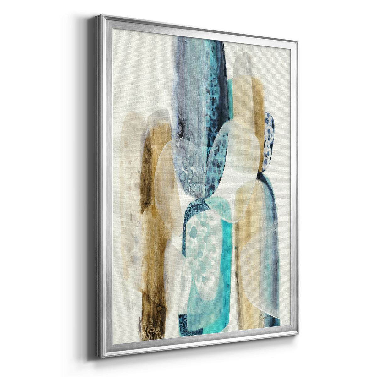 Mood Elevator - Modern Framed Canvas Print