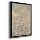 Embellished Starburst Bloom II - Modern Framed Canvas Print