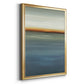 Beside the Blue I - Modern Framed Canvas Print