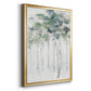 Impasto Tree Line II - Modern Framed Canvas Print