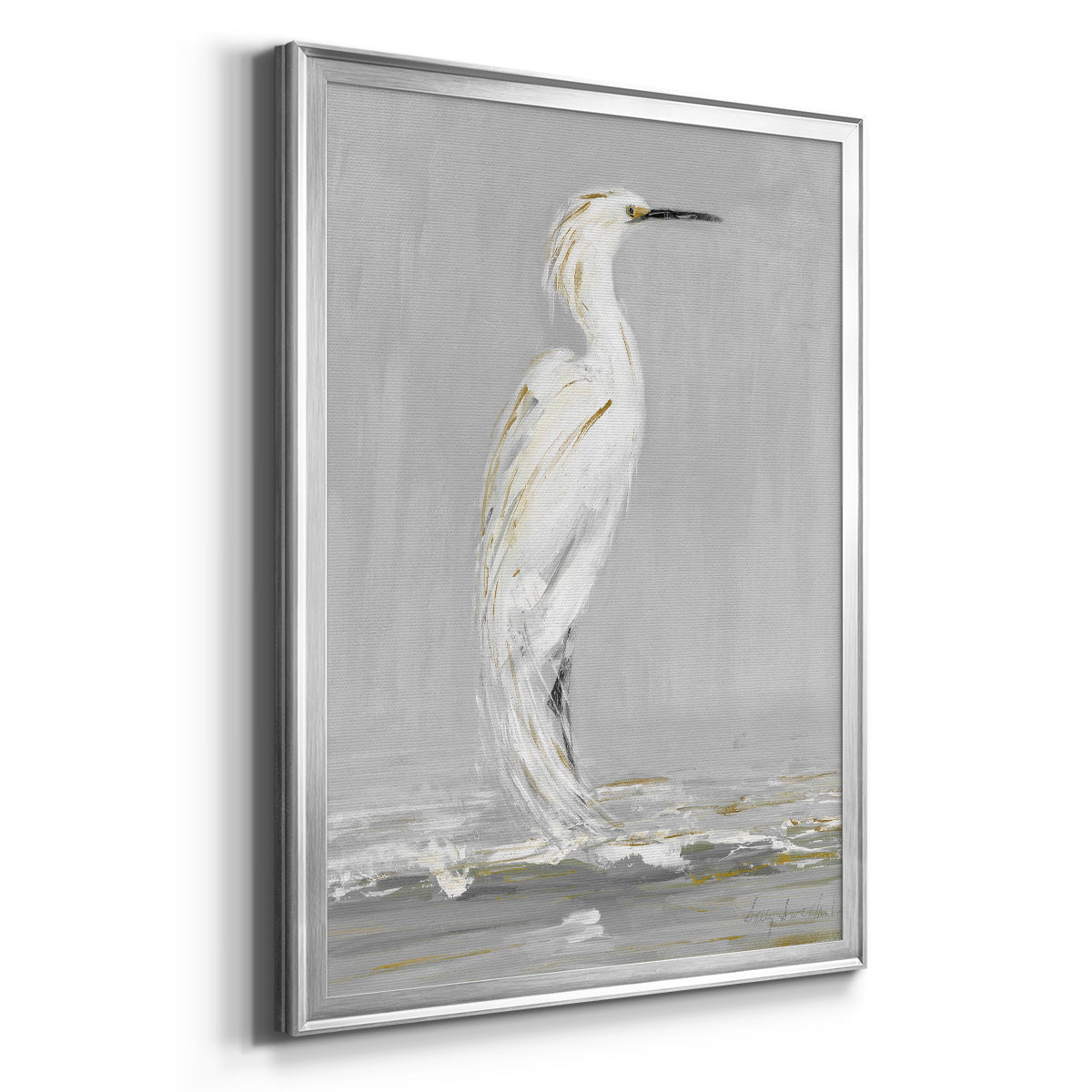 Coast Watching I - Modern Framed Canvas Print