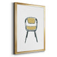 Take a Seat II - Modern Framed Canvas Print