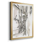 Europe Street Sketches I - Modern Framed Canvas Print